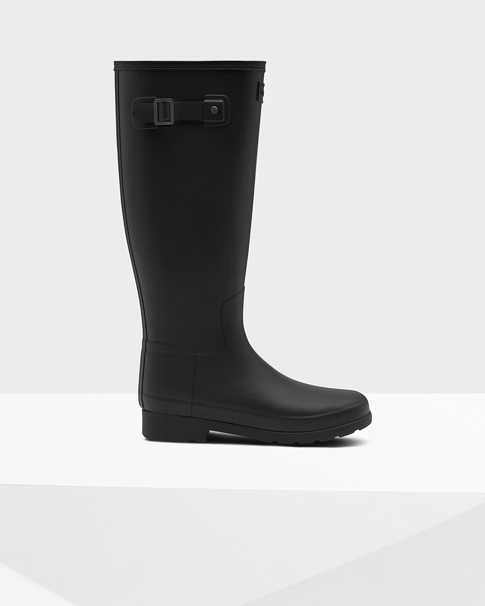 Galochas Altas Hunter Feminina Pretas - Original Refined - 91HJSYVWM